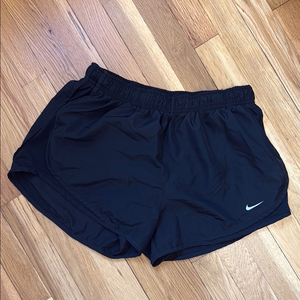 Nike Black Athletic Shorts Lightweight Performance